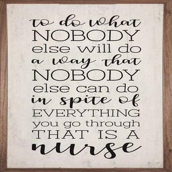 That Is A Nurse Whitewash